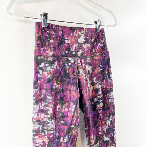 Lululemon Wunder Train High-Rise Tight 25" Cinder Flash Multi 6 - Picture 8 of 12